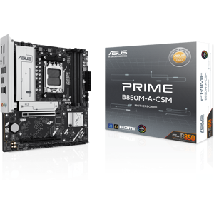 Asus PRIME B850M-A-CSM AMD RYZEN DDR5 mATX Motherboard - Socket AM5 - 90MB1LQ0-M0EAYC Asus PRIME B850M-A-CSM AMD RYZEN DDR5 mATX Motherboard - Socket AM5 - 90MB1LQ0-M0EAYC