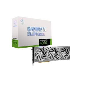 MSI GeForce RTX™ 4070 Gaming X Slim White 12GB Graphics Card