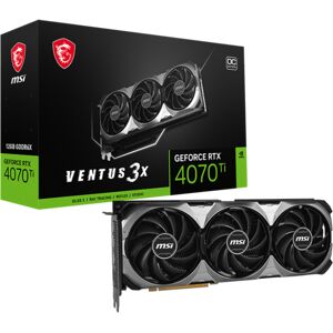 MSI GeForce RTX 4070 Ti VENTUS 3X E1 12G OC Graphics Card