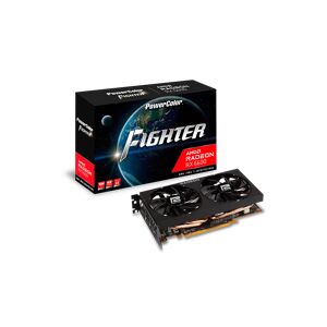PowerColor Fighter AMD Radeon RX 6600 8GB GDDR6 - AXRX 6600 8GBD6-3DH