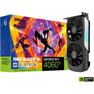 ZOTAC GAMING GeForce RTX 4060 Ti 16GB AMP SPIDER-MAN™: Across the Spider-Verse Graphics Card Bundle