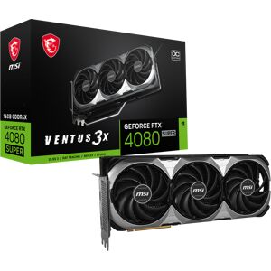 MSI GeForce RTX 4080 Super Ventus 3X OC 16G GDDR6X Graphics Card