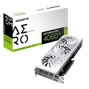 Gigabyte GeForce RTX 4060 Ti AERO OC 8GB Graphics Card - GV-N406TAERO OC-8GD