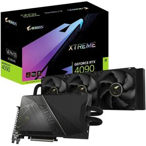 Gigabyte AORUS GeForce RTX 4090 XTREME WATERFORCE 24GB DLSS 3 Graphics Card - GV-N4090AORUSX W-24GD