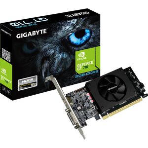 Gigabyte Nvidia GT 710 2GB W/LP GDDR5 Graphics Card - GV-N710D5-2GL