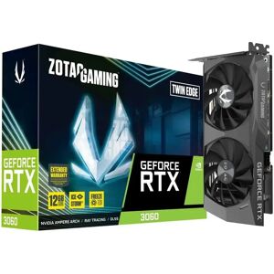 ZOTAC GAMING Nvidia GeForce RTX 3060 Twin Edge 12GB Graphics Card - ZT-A30600E-10M