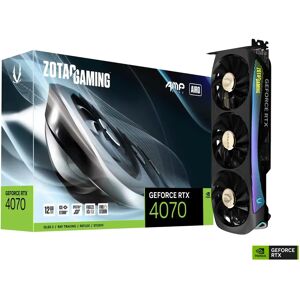 ZOTAC GAMING GeForce RTX 4070 AMP AIRO 12GB GDDR6X DLSS 3 Graphics Card - ZT-D40700F-10P