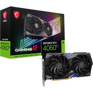 MSI Nvidia GeForce RTX 4060 Ti GAMING X 16GB GDDR6 DLSS3 Graphics Card