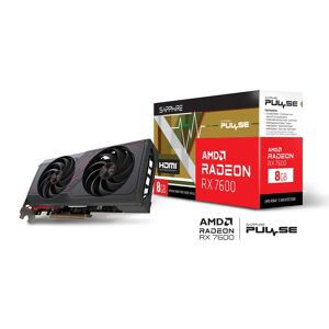 Sapphire PULSE AMD Radeon RX 7600 Pulse Gaming 8GB GDDR6 PCI-Express Graphics Card