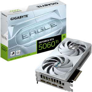 Gigabyte GeForce RTX 5060 Ti EAGLE OC ICE 8GB Graphics Card - GV-N506TEAGLEOC ICE-8GD