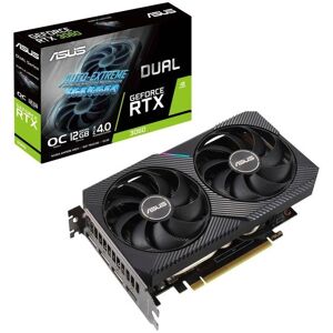 Asus Nvidia GeForce RTX 3060 DUAL OC V2 12GB GDDR6 PCI-Express Graphics Card Asus Nvidia GeForce RTX 3060 DUAL OC V2 12GB GDDR6 PCI-Express Graphics Card