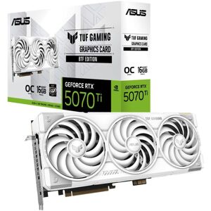 Asus TUF GAMING BTF NVIDIA GeForce RTX 5070 Ti 16 GB GDDR7 White Graphics Card - 90YV0N60-M0NA00 Asus TUF GAMING BTF NVIDIA GeForce RTX 5070 Ti 16 GB GDDR7 White Graphics Card - 90YV0N60-M0NA00