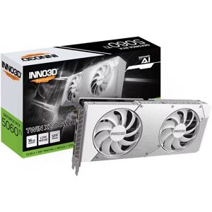 Inno3D GeForce RTX 5060 Ti Twin X2 OC WHITE 16GB GDDR7 PCI-Express Graphics Card - N506T2-16D7X-191073W Inno3D GeForce RTX 5060 Ti Twin X2 OC WHITE 16GB GDDR7 PCI-Express Graphics Card - N506T2-16D7X-191073W