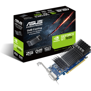 Asus Nvidia GeForce GT 1030 Silent Low Profile 2GB GDDR5 PCI-E Graphics Card - GT1030-SL-2G-BRK Asus Nvidia GeForce GT 1030 Silent Low Profile 2GB GDDR5 PCI-E Graphics Card - GT1030-SL-2G-BRK