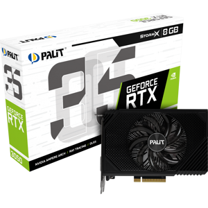 Palit GeForce RTX 3050 StormX 8GB GDDR6 Graphics Card - NE63050018P1-1070F Palit GeForce RTX 3050 StormX 8GB GDDR6 Graphics Card - NE63050018P1-1070F