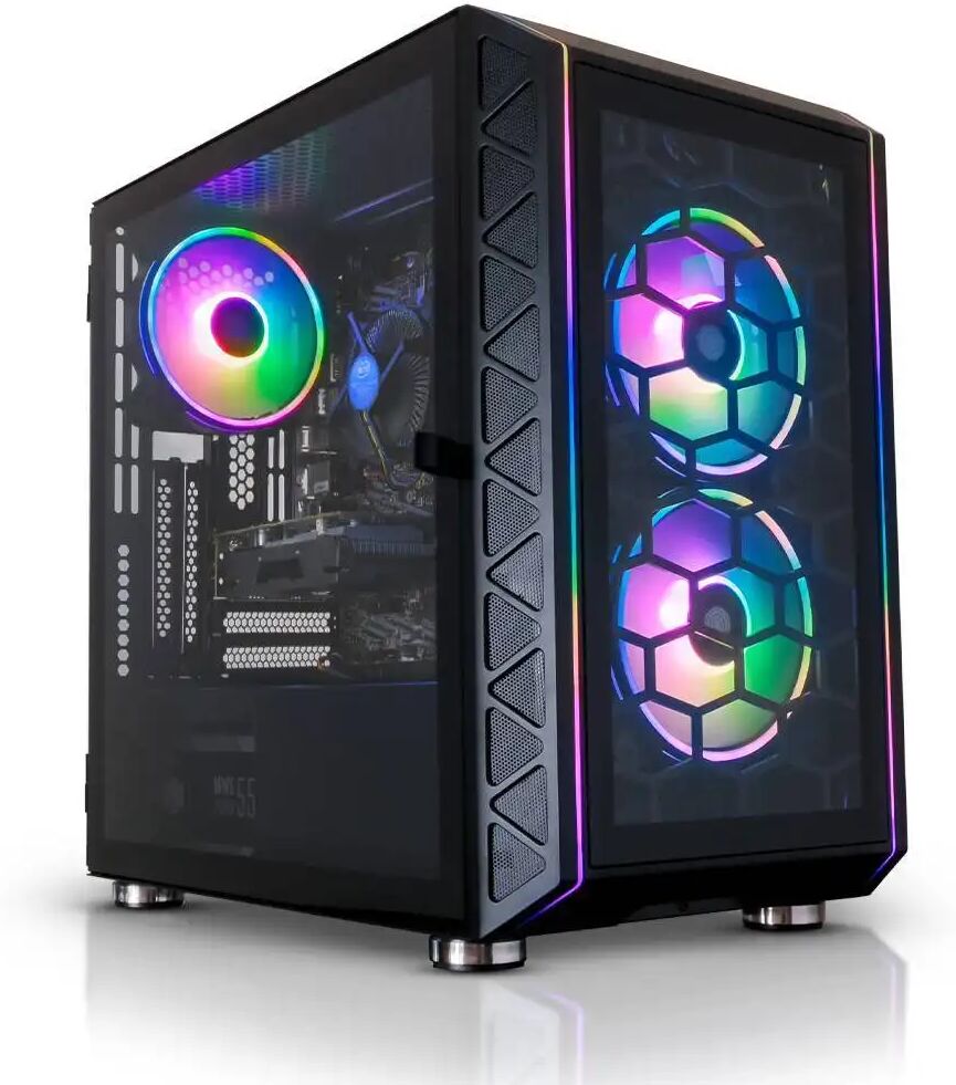 AWD-IT Citadel RGB Intel Core i5 10400F Six Core Nvidia GeForce RTX 3060 8GB Desktop PC for Gaming