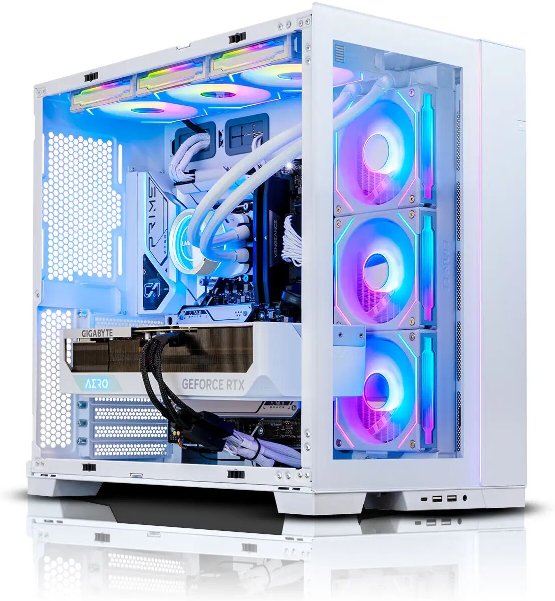 AWD-IT AWD Lian Li O11D Evo White Intel i7 12700KF RTX 4070 Ti 12GB Desktop PC for Gaming