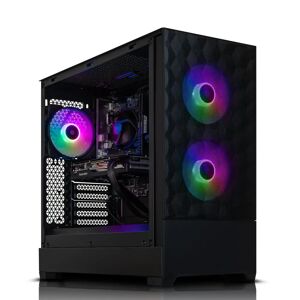 AWD-IT Pop AIR RGB Intel Core I5 11400F 6 Core Radeon RX 7600 XT 16GB Desktop PC for Gaming