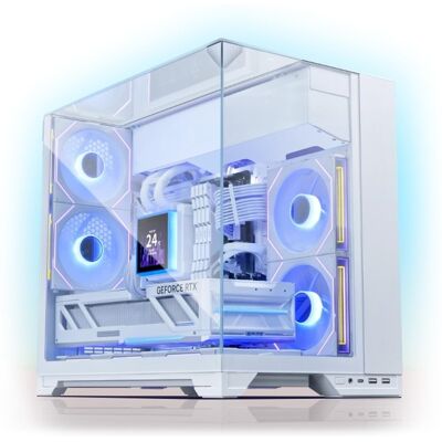 AWD-IT Vision White Ryzen 7 5700X, NVIDIA RTX 5060 8GB Windows 11 AI Desktop PC for Gaming AWD-IT Vision White Ryzen 7 5700X, NVIDIA RTX 5060 8GB Windows 11 AI Desktop PC for Gaming