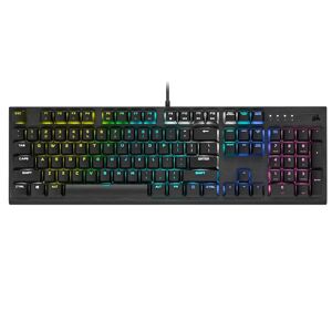 Corsair K60 RGB PRO CHERRY MX Low Profile Speed Mechanical Gaming Keyboard - CH-910D018-UK/RF - REFURBISHED