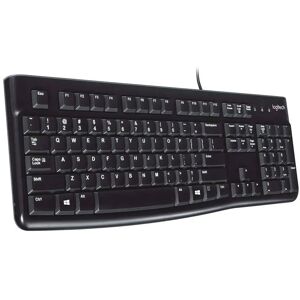 AWD-IT Logitech K120 Slim Spill Resistant USB Wired Keyboard