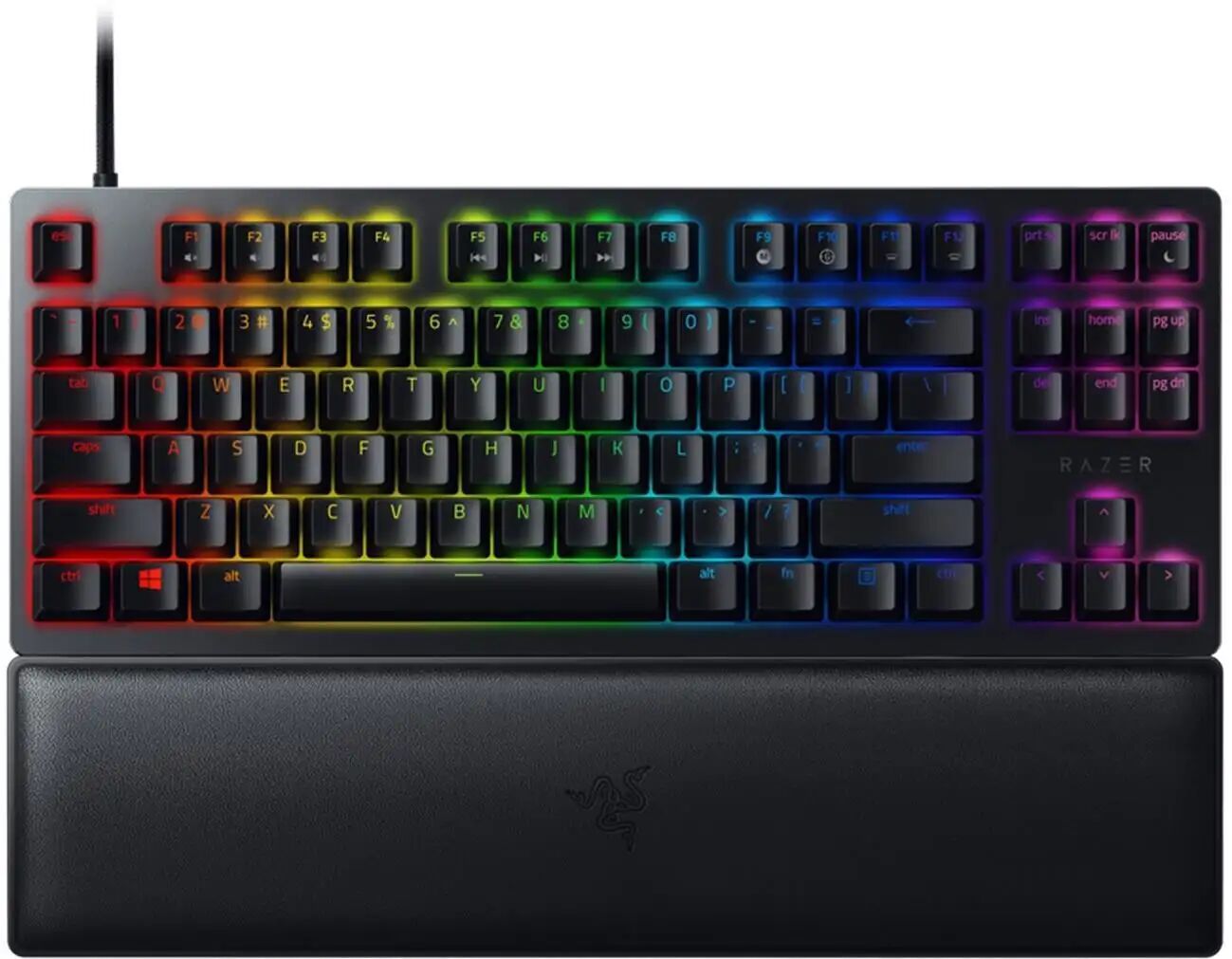 Razer Huntsman V2 TKL RGB Optical Red Mechanical Gaming Keyboard - RZ03-03941600-R3W1