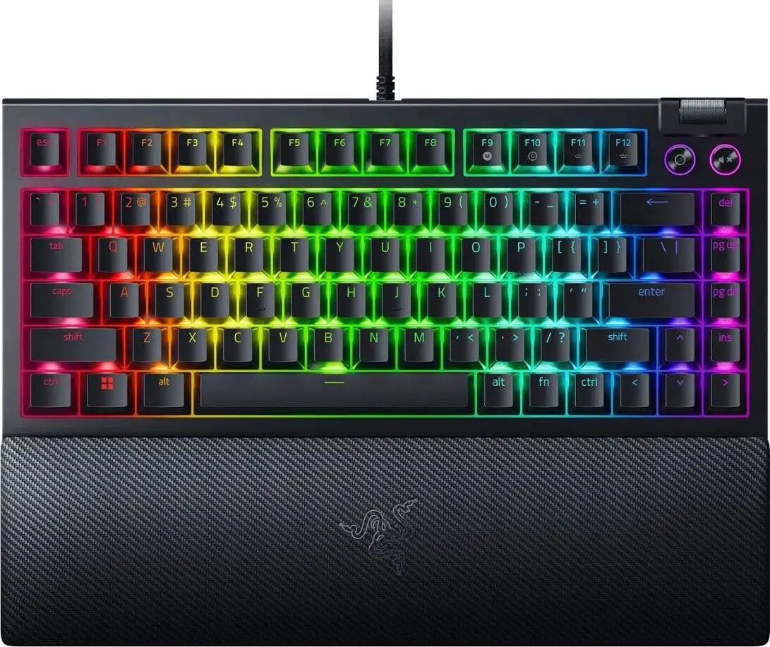 Razer BlackWidow V4 75% Chroma RGB Mechanical Gaming Keyboard - RZ03-05000400-R3E1