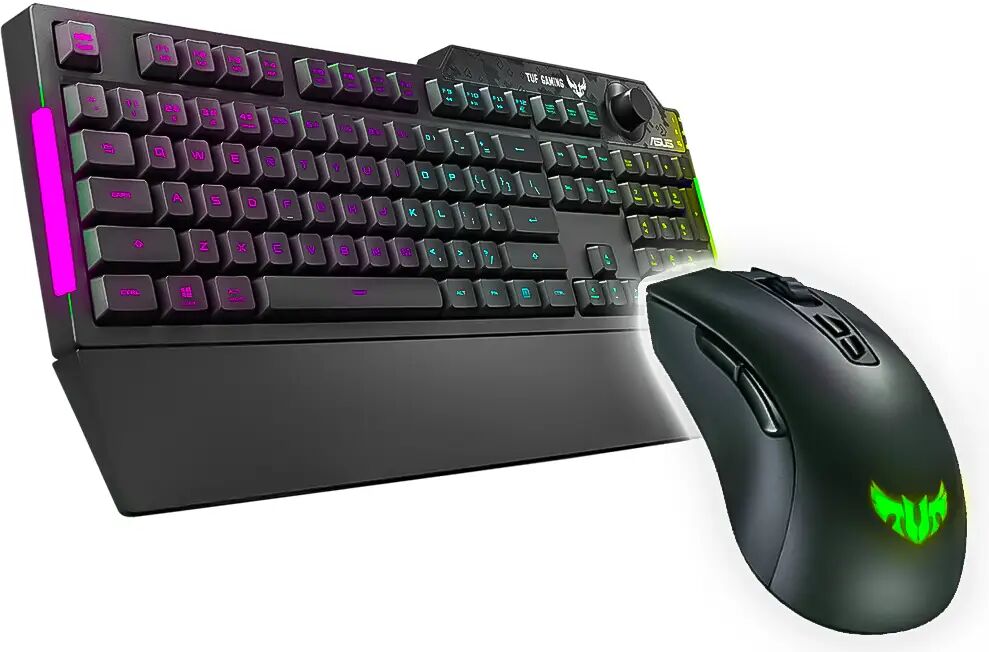 TUF K1 Keyboard + Asus TUF M3 Mouse Bundle