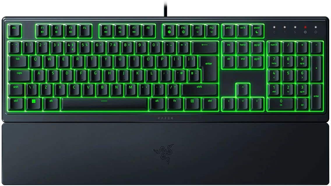 Razer Ornata V3 X Low Profile Mecha-Membrane Backlit USB Gaming Keyboard - RZ03-04470300-R3W1