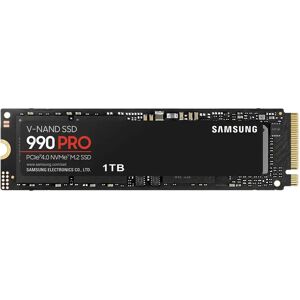 SAMSUNG 990 PRO 1TB SSD PCIe 4.0 NVMe M.2 Solid State Drive - MZ-V9P1T0BW