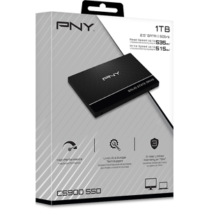 AWD-IT PNY CS900 1TB SATA III 2.5 Inch Internal Solid State Drive - SSD7CS900-1TB-RB AWD-IT PNY CS900 1TB SATA III 2.5 Inch Internal Solid State Drive - SSD7CS900-1TB-RB