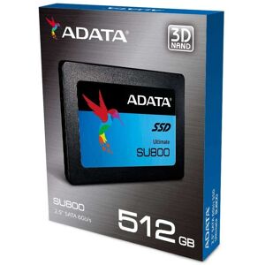 AWD-IT ADATA Ultimate SU800 512GB SSD 3D NAND 2.5" Internal SATA III Solid State Drive AWD-IT ADATA Ultimate SU800 512GB SSD 3D NAND 2.5" Internal SATA III Solid State Drive