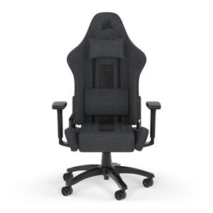 Corsair TC100 RELAXED Gaming Chair - Fabric Black/Grey  CF-9010052-UK