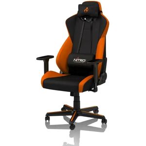 [CLEARANCE] Nitro Concepts S300 Fabric Gaming Chair - Horizon Orange (B686)