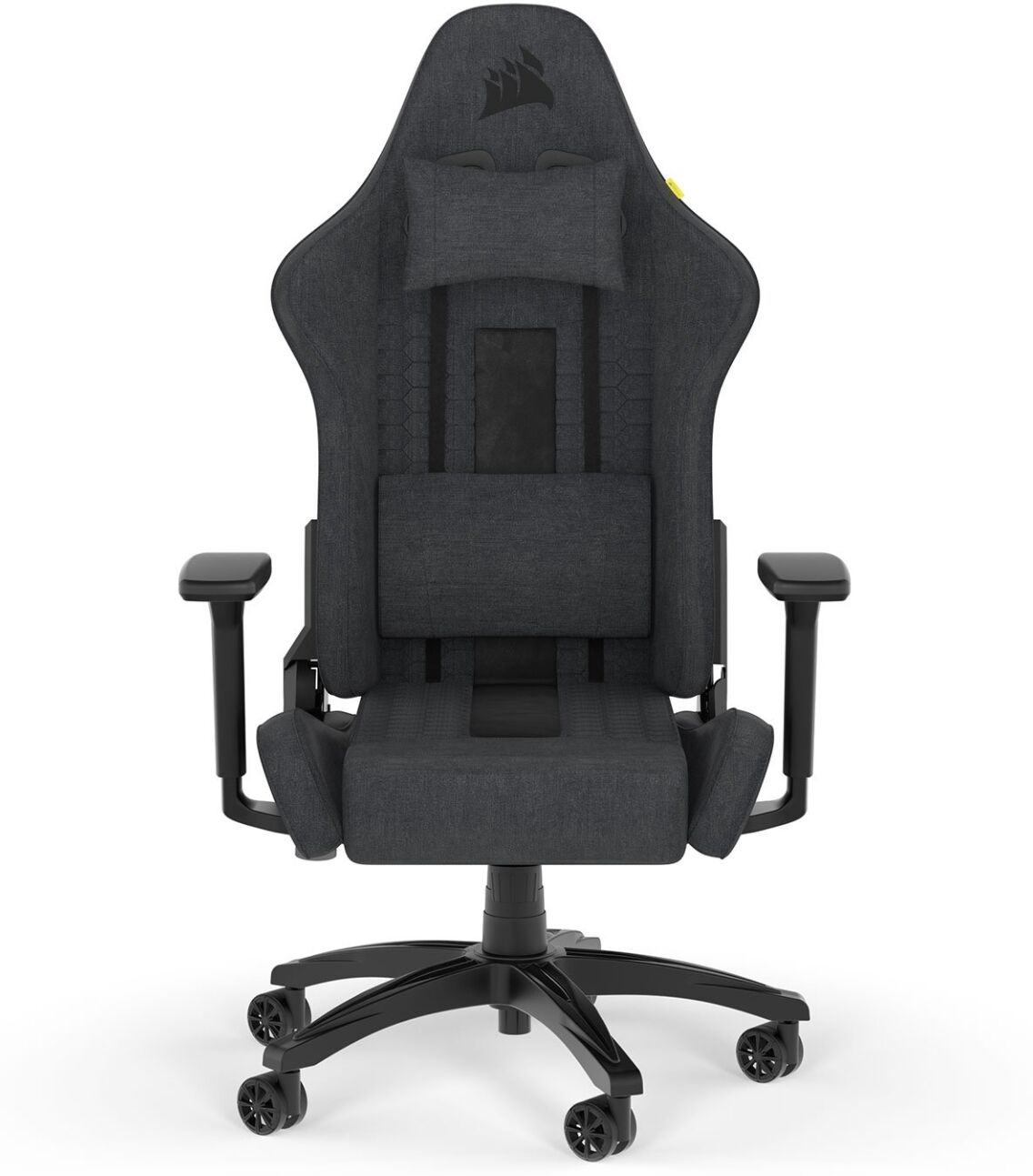 Corsair TC100 RELAXED Gaming Chair - Fabric Black/Grey  CF-9010052-UK