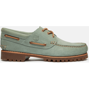 Timberland - Timberland Authentic 3-Eye Lug Handsewn Boat Shoe in Green, Green, Size: 5 Timberland - Timberland Authentic 3-Eye Lug Handsewn Boat Shoe in Green, Green, Size: 5