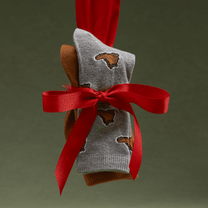 Timberland - Timberland 2-Pack All-Over Boot Print Crew Sock in Dark Grey, Grey, Size: M Timberland - Timberland 2-Pack All-Over Boot Print Crew Sock in Dark Grey, Grey, Size: M