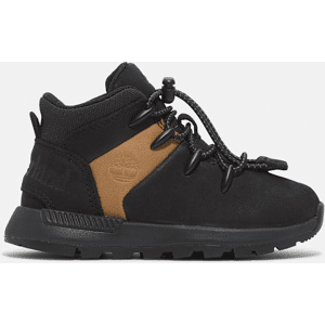 Timberland - Sprint Trekker Mid Trainer for Junior in Black/Yellow, Black, Size: 3.5 Timberland - Sprint Trekker Mid Trainer for Junior in Black/Yellow, Black, Size: 3.5