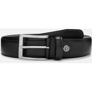Timberland - Birch Point Adjustable Leather Belt for Men in Black, Man, Black, Size: S Timberland - Birch Point Adjustable Leather Belt for Men in Black, Man, Black, Size: S