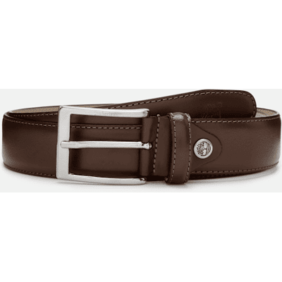 Timberland - Birch Point Leather Belt for Men in Brown, Man, Brown, Size: S Timberland - Birch Point Leather Belt for Men in Brown, Man, Brown, Size: S
