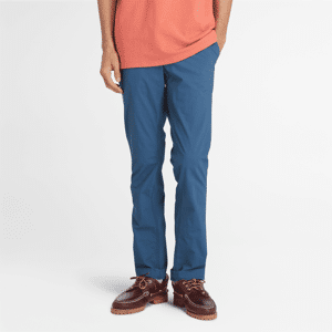 Timberland - Claremont Poplin Chino Trouser for Men in Blue, Man, Blue, Size: 35 Timberland - Claremont Poplin Chino Trouser for Men in Blue, Man, Blue, Size: 35