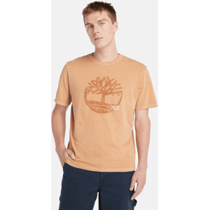 Timberland - Merrymack River Garment Dye Logo T-Shirt for Men in Yellow, Man, Yellow, Size: M Timberland - Merrymack River Garment Dye Logo T-Shirt for Men in Yellow, Man, Yellow, Size: M