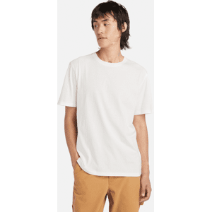 Timberland - Dunstan River Garment Dye Short-Sleeve T-Shirt for Men in Undyed, Man, White, Size: XXL Timberland - Dunstan River Garment Dye Short-Sleeve T-Shirt for Men in Undyed, Man, White, Size: XXL