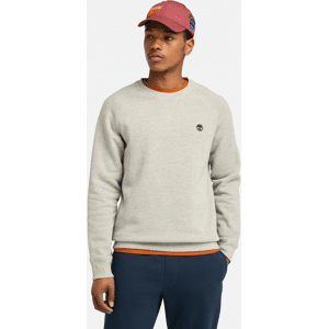 Timberland - Exeter River Brushed Back Crewneck Sweatshirt for Men in Dark Grey, Man, Grey, Size: M Timberland - Exeter River Brushed Back Crewneck Sweatshirt for Men in Dark Grey, Man, Grey, Size: M