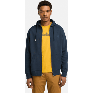 Timberland - Exeter River Brushback Full-Zip Hoodie for Men in Dark Blue, Man, Blue, Size: 3XL Timberland - Exeter River Brushback Full-Zip Hoodie for Men in Dark Blue, Man, Blue, Size: 3XL