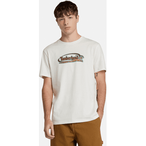 Timberland - Big Oval Logo T-Shirt for Men in White, Man, White, Size: XXL Timberland - Big Oval Logo T-Shirt for Men in White, Man, White, Size: XXL