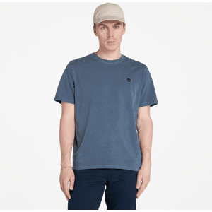 Timberland - Dunstan River Garment Dye Short-Sleeve Tee for Men in Dark Blue, Man, Blue, Size: M Timberland - Dunstan River Garment Dye Short-Sleeve Tee for Men in Dark Blue, Man, Blue, Size: M