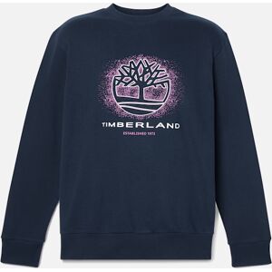 Timberland - Seasonal Graphic Crewneck Sweatshirt for Men in Dark Blue, Man, Blue, Size: XL Timberland - Seasonal Graphic Crewneck Sweatshirt for Men in Dark Blue, Man, Blue, Size: XL