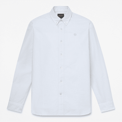 Timberland - Lake Warner Striped Oxford Shirt for Men in Blue, Man, Blue, Size: XL Timberland - Lake Warner Striped Oxford Shirt for Men in Blue, Man, Blue, Size: XL