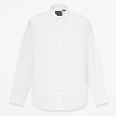 Timberland - Gale River Long-Sleeve Oxford Shirt for Men in White, Man, White, Size: XL Timberland - Gale River Long-Sleeve Oxford Shirt for Men in White, Man, White, Size: XL